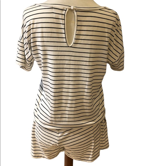 J. Crew Factory, Size XSmall Striped Mini Romper - Picture 4 of 5